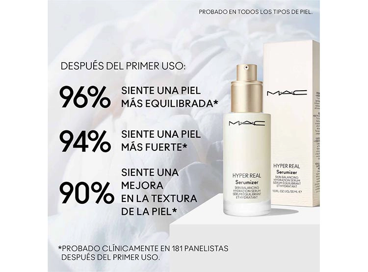 CREMA FACIAL MAC HIDRATANTE HYPER REAL SERUMIZER 50 ML - 5
