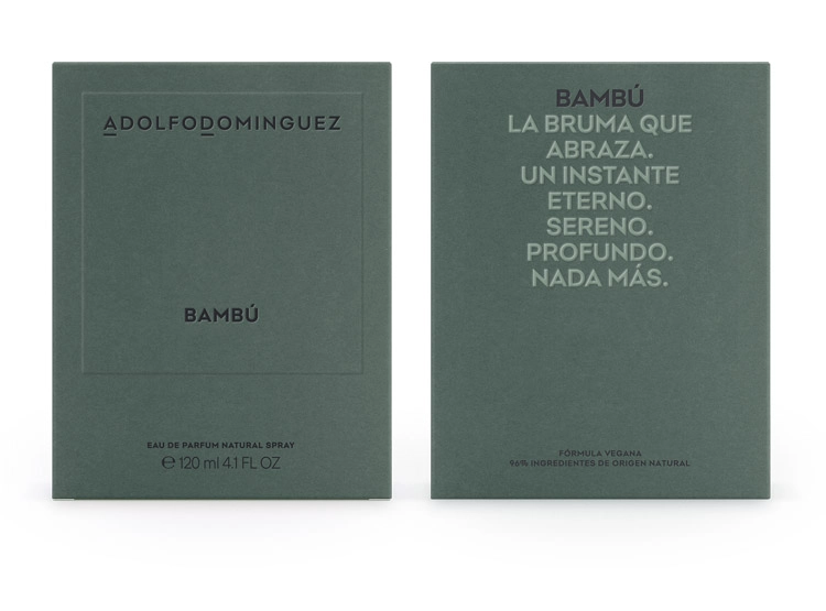 PERFUME ADOLFO DOMINGUEZ AGUA DE BAMBU MAN HOMBRE EDP 100 ML - 3