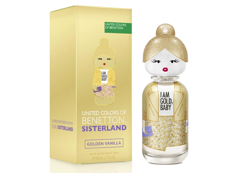 PERFUME BENETTON SISTERLAND GOLDEN VANILLA MUJER EDP 80 ML - 1