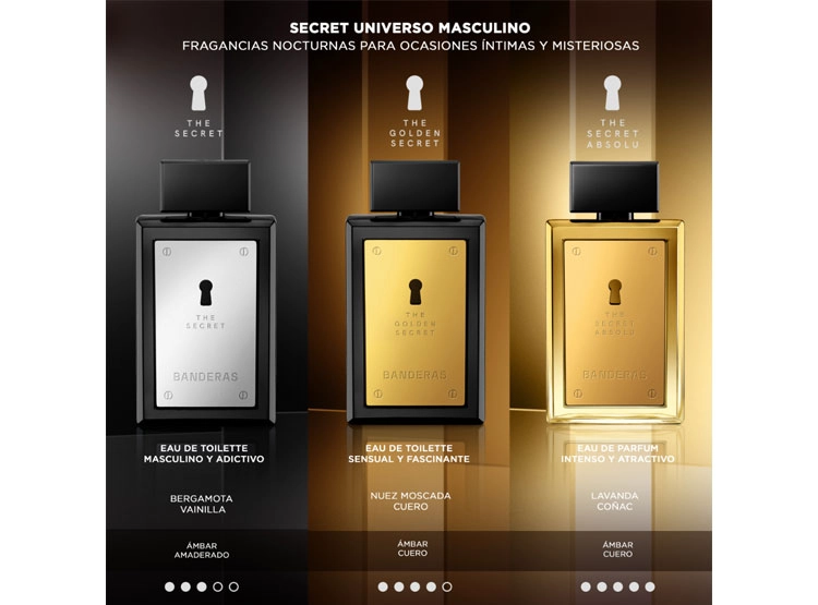 PERFUME ANTONIO BANDERAS HER SECRET ABSOLU HOMBRE EDP 50 ML - 7