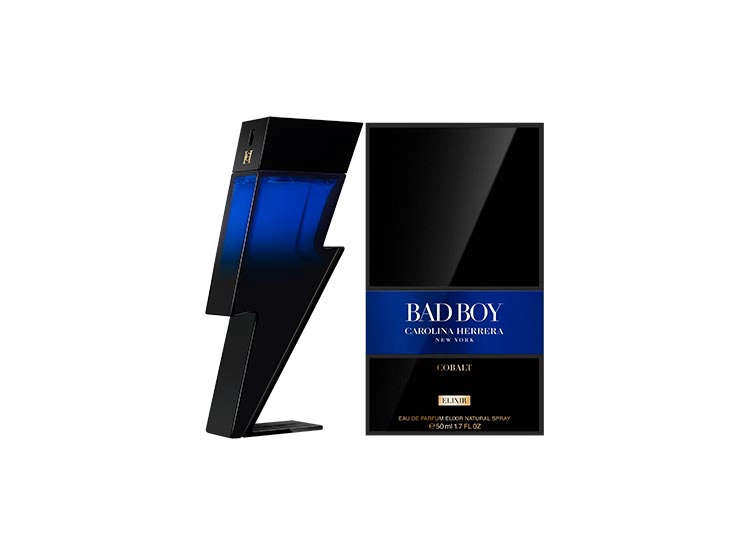 PERFUME CAROLINA HERRERA BAD BOY COBALT ELIXIR HOMBRE EDP 50 ML - 2