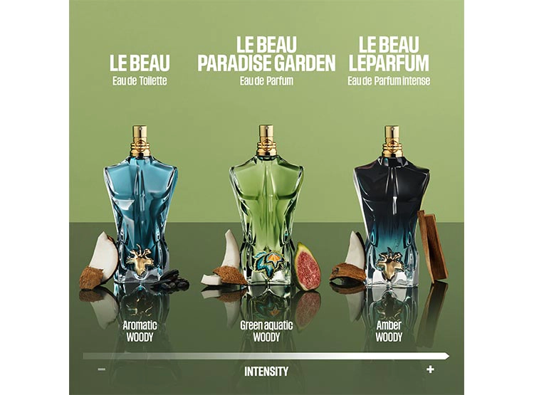 PERFUME JEAN PAUL GAULTIER LE BEAU PARADISE GARDEN HOMBRE EDP 125 ML - 5