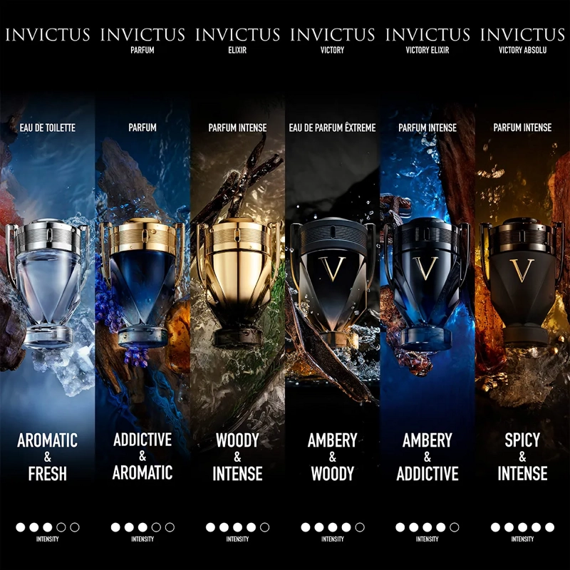 PERFUME RABANNE INVICTUS HOMBRE 50 ML - 4
