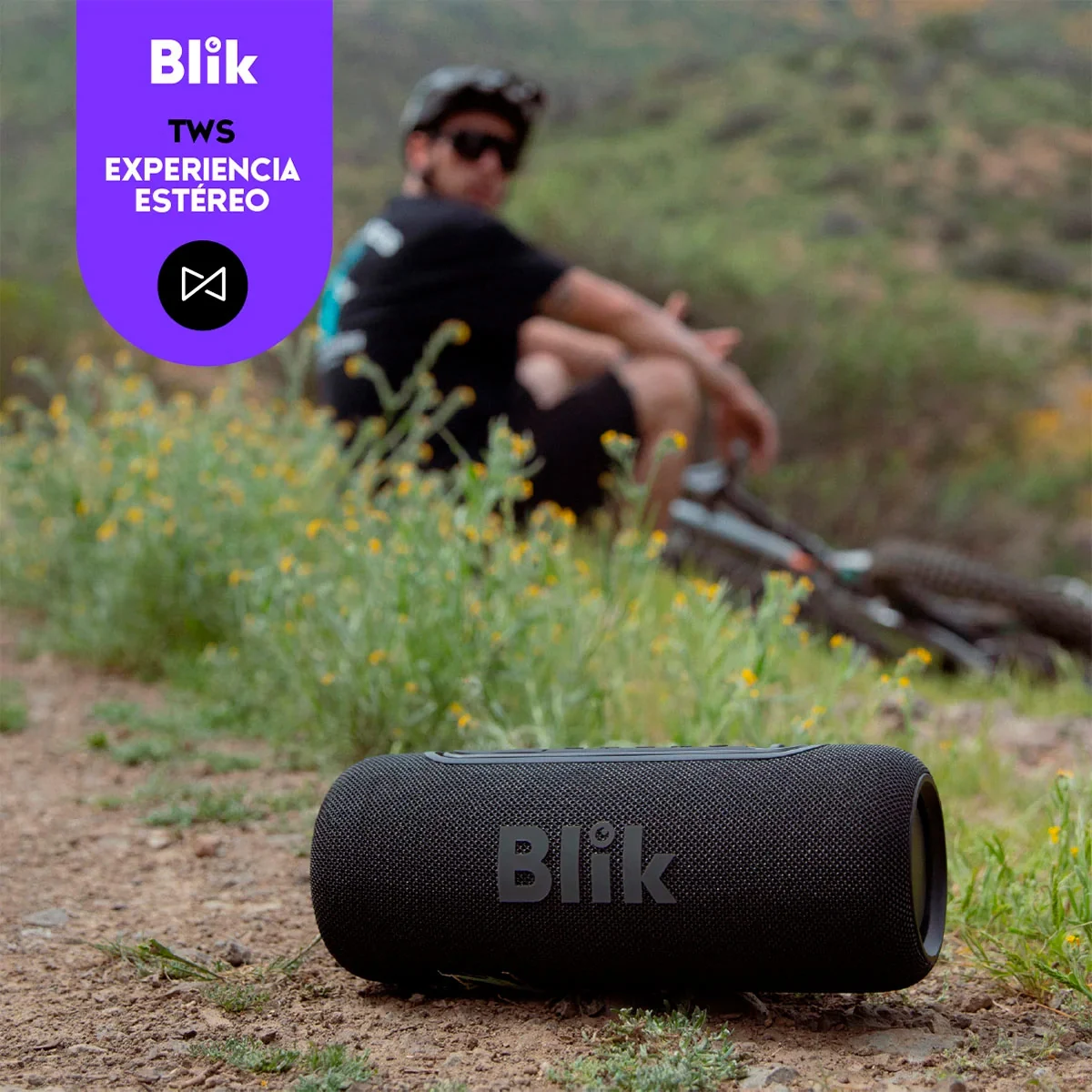 PARLANTE BLUETOOTH PORTÁTIL BLIK LIVE 10W IPX5 8 HRS - 5
