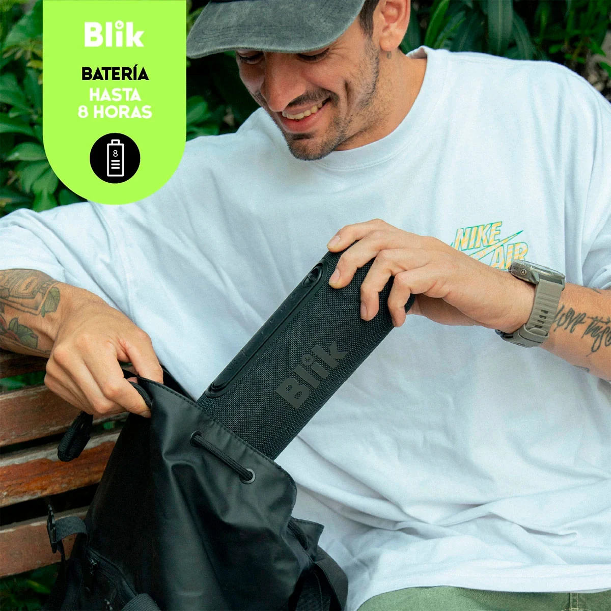 PARLANTE BLUETOOTH PORTÁTIL BLIK LIVE 10W IPX5 8 HRS - 7