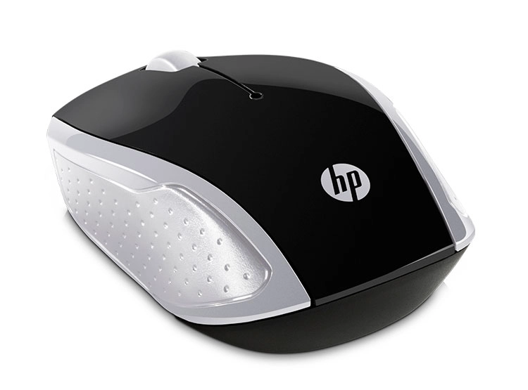 MOUSE HP 200 SILVER WIRELESS - 2