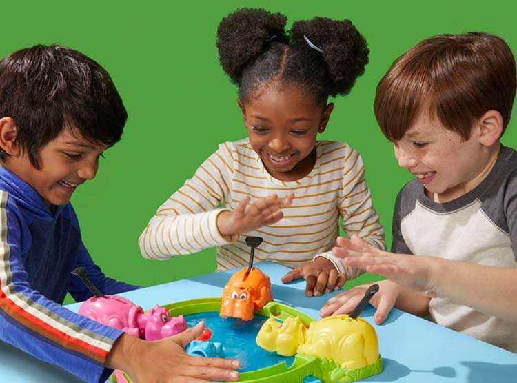 JUEGO DE MESA HASBRO GAMING HIPPOS GLOTONES - 8