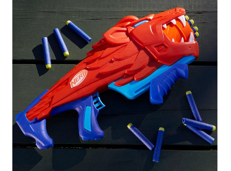 LANZADOR NERF JUNIOR WILD LIONFURY - 6