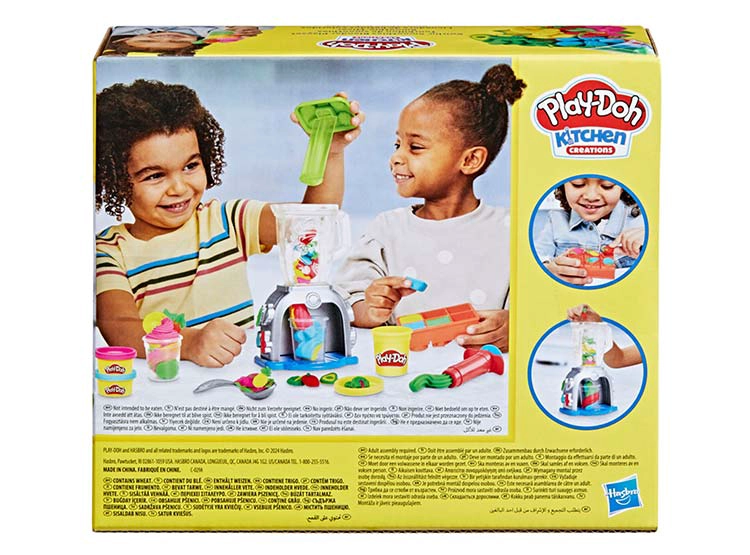 SET DE JUEGO PLAY DOH KITCHEN CREATIONS LICUADORA DE BATIDOS COLORIDOS - 4
