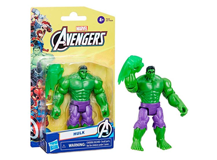 FIGURA DE ACCIÓN MARVEL AVENGERS EPIC HERO SERIES DELUXE HULK - 3
