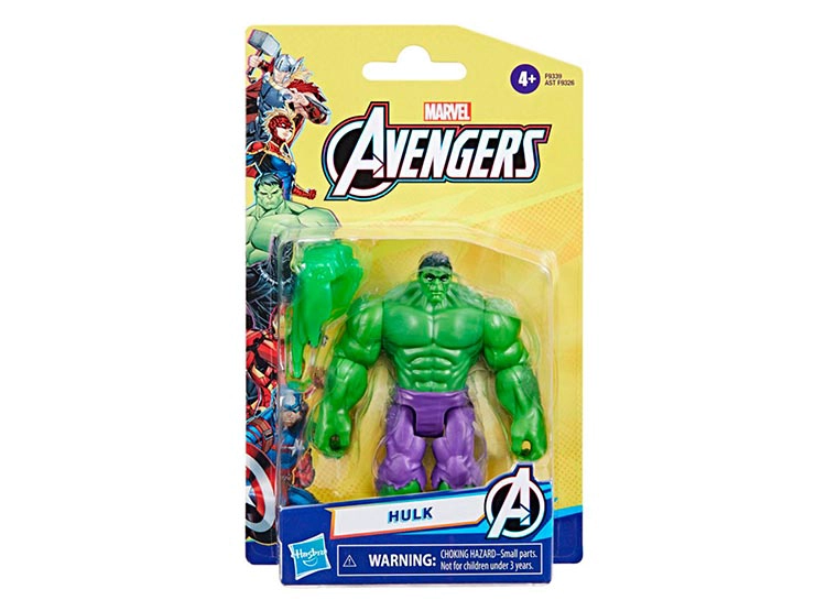 FIGURA DE ACCIÓN MARVEL AVENGERS EPIC HERO SERIES DELUXE HULK - 4