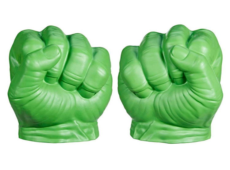 GUANTES MARVEL AVENGERS SUPER PUÑOS GAMMA HULK - 1
