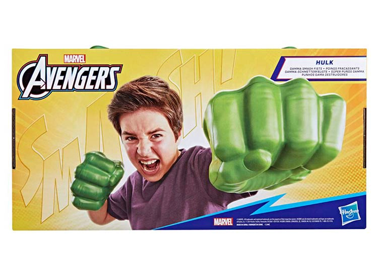 GUANTES MARVEL AVENGERS SUPER PUÑOS GAMMA HULK - 11