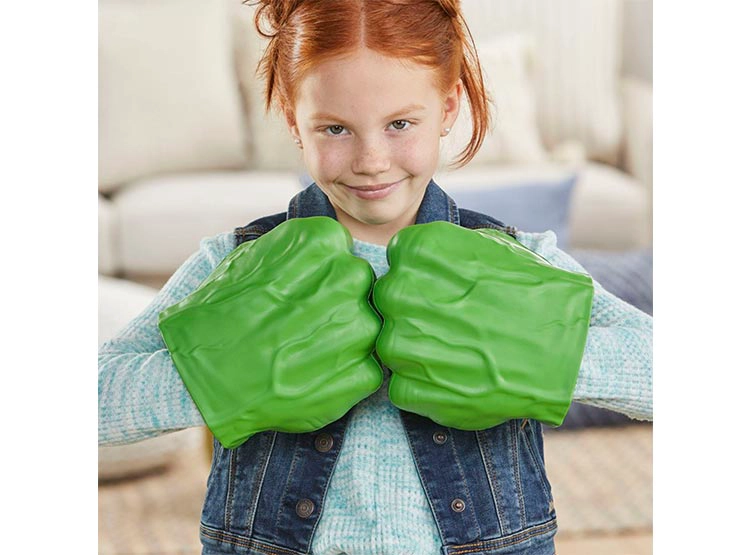 GUANTES MARVEL AVENGERS SUPER PUÑOS GAMMA HULK - 6
