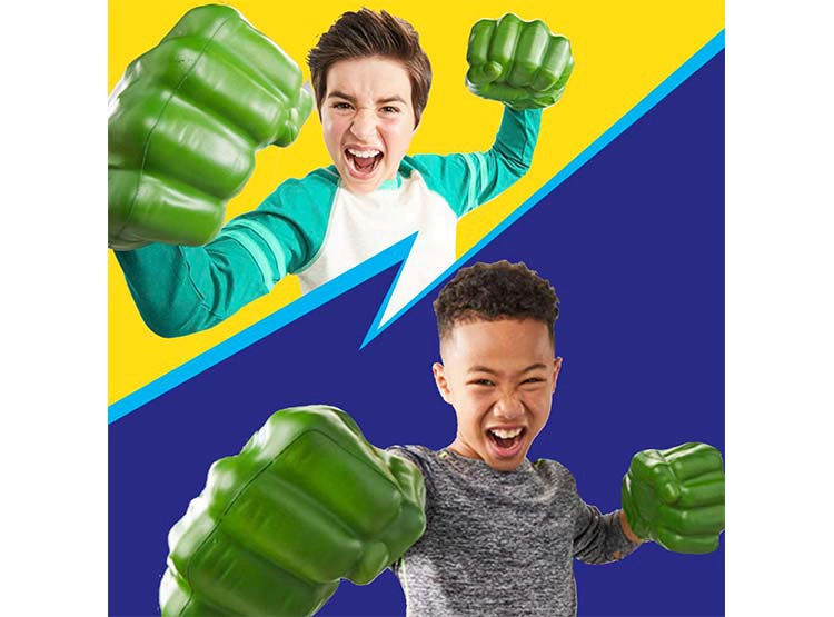 GUANTES MARVEL AVENGERS SUPER PUÑOS GAMMA HULK - 9