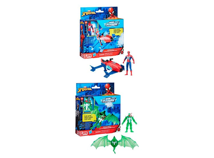 FIGURA DE ACCION SPIDERMAN EPIC HERO SERIES WEB SPLASHERS / MODELO ALEATORIO - 3