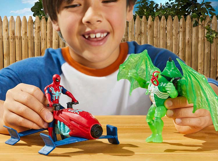 FIGURA DE ACCION SPIDERMAN EPIC HERO SERIES WEB SPLASHERS / MODELO ALEATORIO - 6
