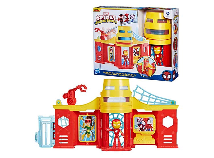SET SPIDEY & HIS AMAZING FRIENDS TORRE STARK IRON MAN - 2