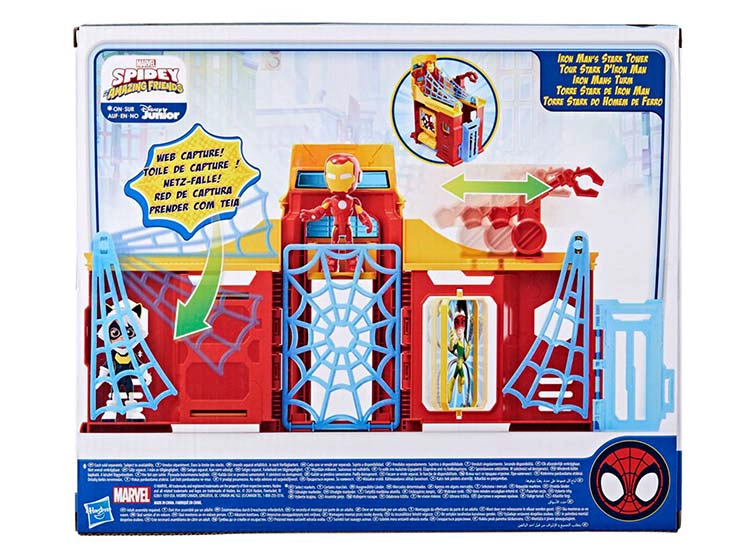 SET SPIDEY & HIS AMAZING FRIENDS TORRE STARK IRON MAN - 4