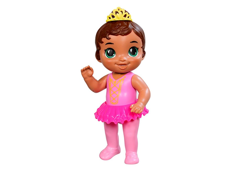 MUÑECA BABY ALIVE PRINCESA BAILARINA CABELLO CASTAÑO - 1