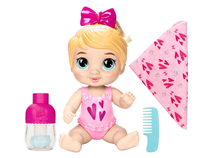 MUÑECA BABY ALIVE BURBUJAS RELAJANTES HARPER HUGS CABELLO RUBIO - 2