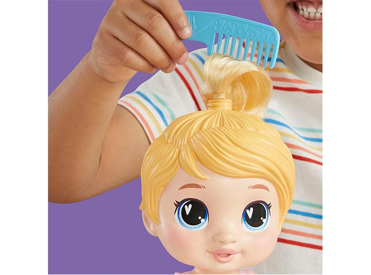 MUÑECA BABY ALIVE BURBUJAS RELAJANTES HARPER HUGS CABELLO RUBIO - 14