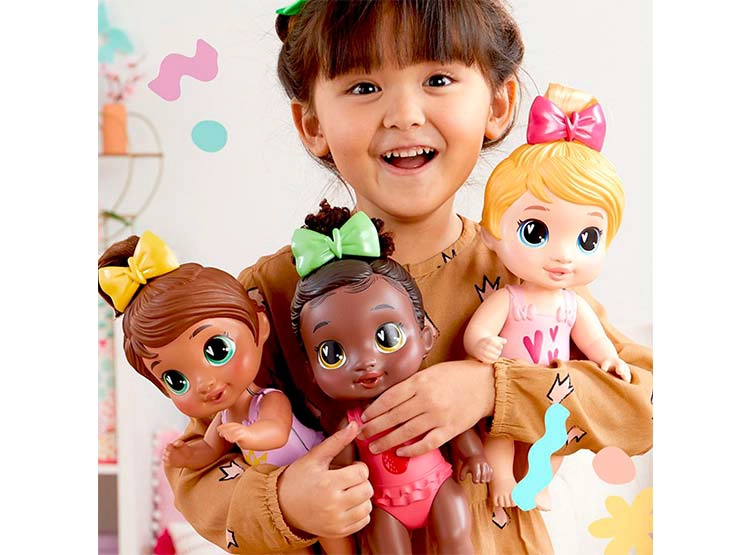 MUÑECA BABY ALIVE BURBUJAS RELAJANTES HARPER HUGS CABELLO RUBIO - 6