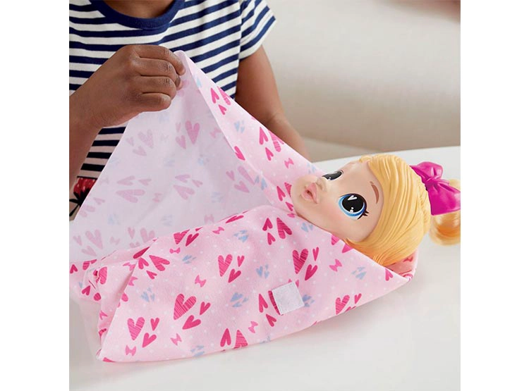 MUÑECA BABY ALIVE BURBUJAS RELAJANTES HARPER HUGS CABELLO RUBIO - 8