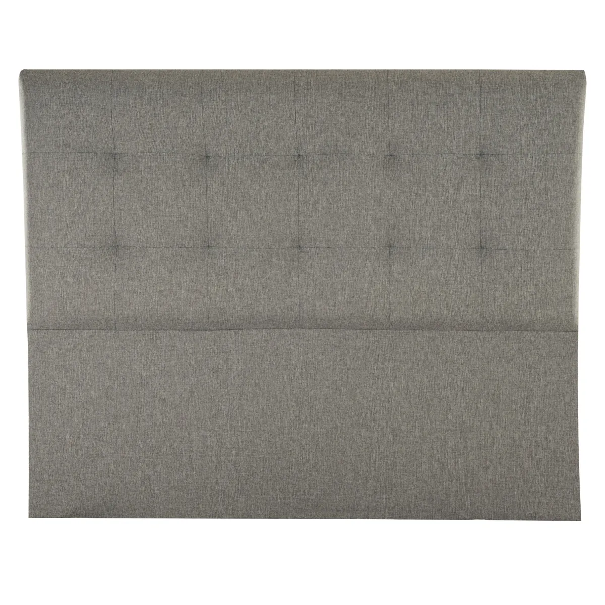 JUEGO DE DORMITORIO FLEX CAMA EUROPEA MAJESTY BD 2 PLAZAS + RESPALDO DESIGN GRIS + VELADORES ROMA - 3