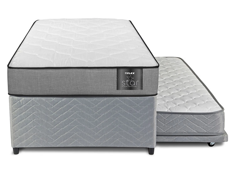 CAMA DIVAN FLEX STAR 1 PLAZA GRIS - 1