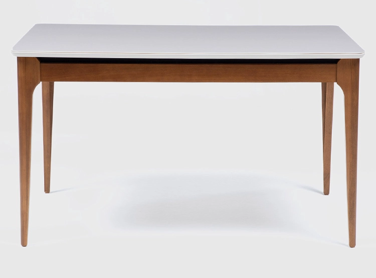 JUEGO DE COMEDOR DECOCASA ADDAR ALBA SP 4 SILLAS BLANCO - 3