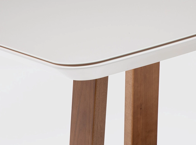JUEGO DE COMEDOR DECOCASA BENNET ALBA SP 4 SILLAS BLANCO - 6
