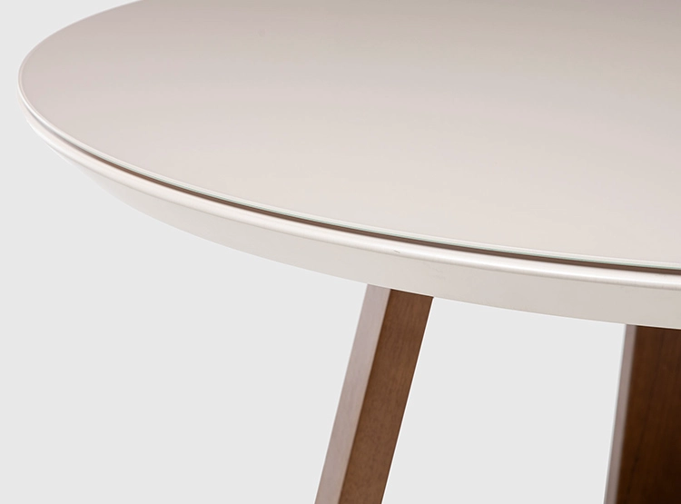 JUEGO DE COMEDOR DECOCASA BENNET ALBA 4 SILLAS BLANCO - 6