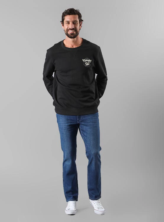 JEANS STRAIGHT HOMBRE WRANGLER GREEBRTT3 - 1