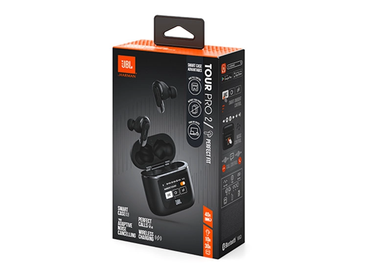 AUDÍFONOS BLUETOOTH TWS CANCELACIÓN DE RUIDO JBL TOUR PRO 2 Negro, foto 10