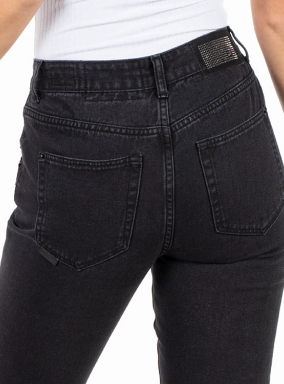 JEANS MUJER ELLUS ALGODÓN BRILLOS - 5
