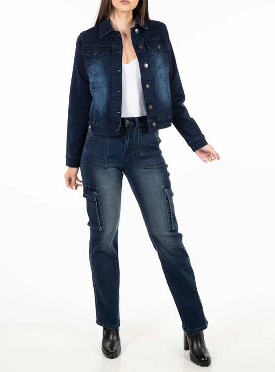 CHAQUETA MUJER ELLUS ALGODÓN DENIM