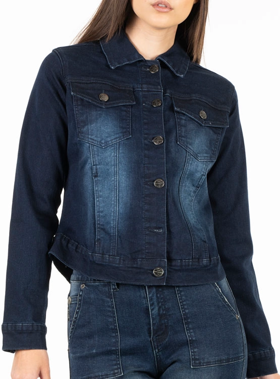 CHAQUETA MUJER ELLUS ALGODÓN DENIM - 2