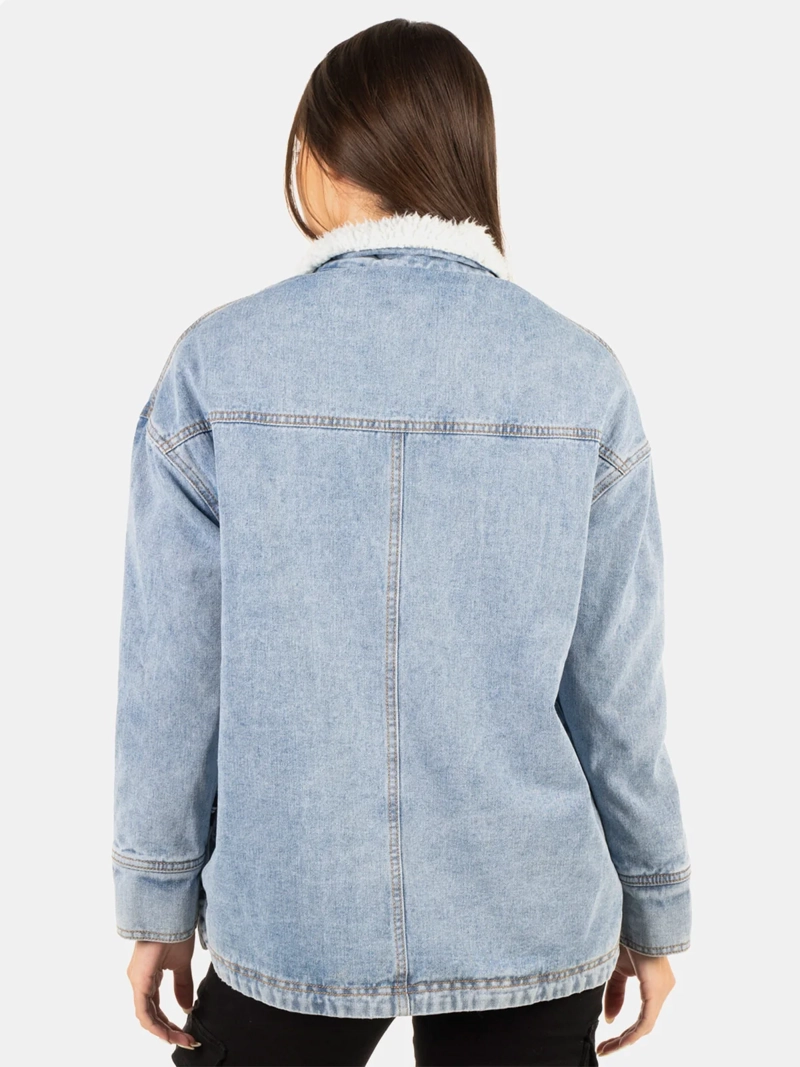 CHAQUETA MUJER ELLUS CORTA ALGODÓN - 2