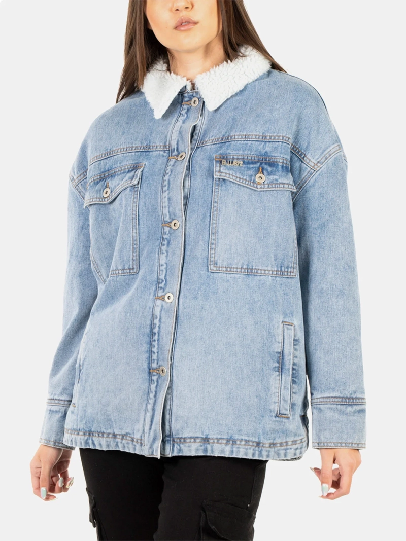 CHAQUETA MUJER ELLUS CORTA ALGODÓN - 3