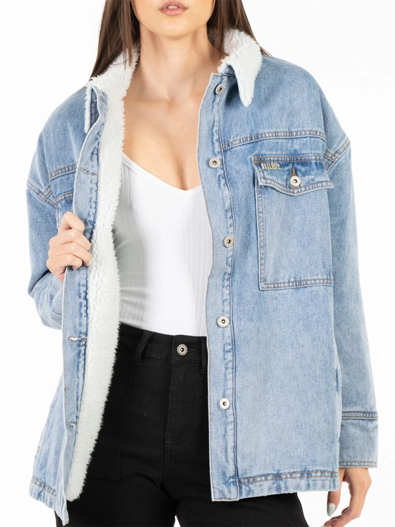 CHAQUETA MUJER ELLUS CORTA ALGODÓN - 4