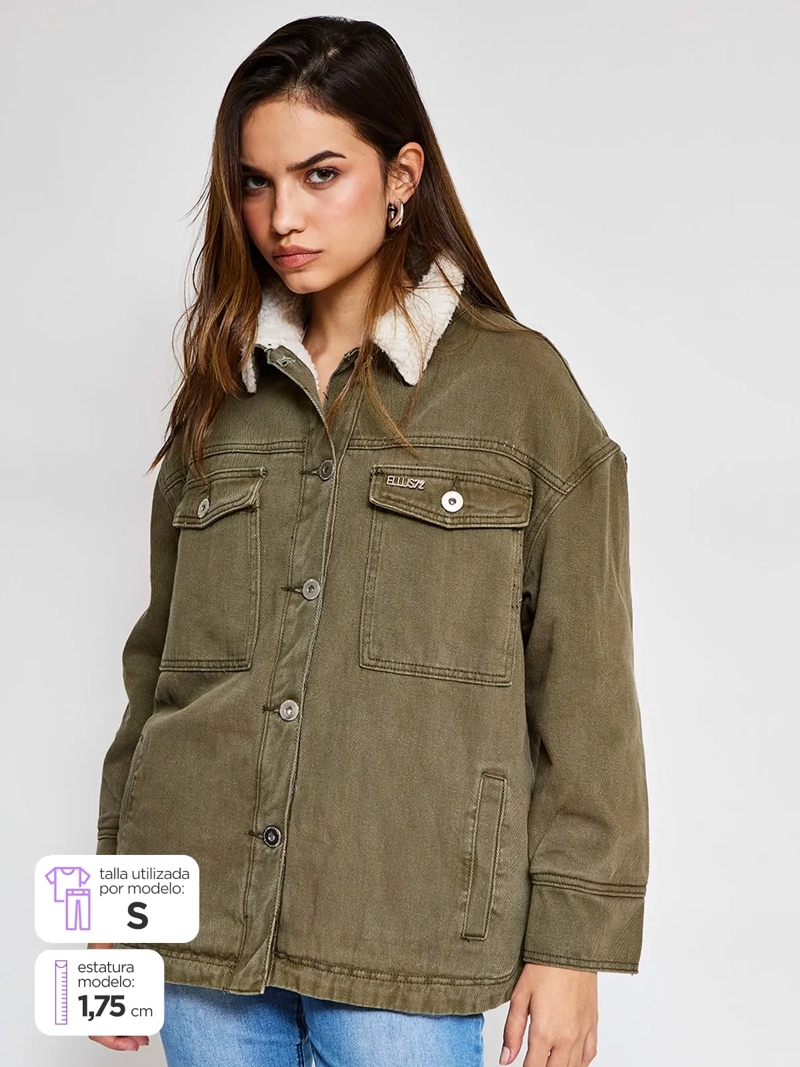 CHAQUETA MUJER ELLUS ALGODÓN  - 1