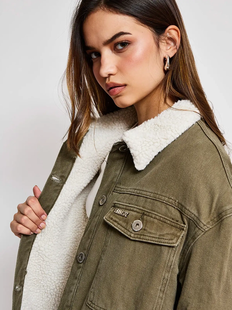 CHAQUETA MUJER ELLUS ALGODÓN  - 3