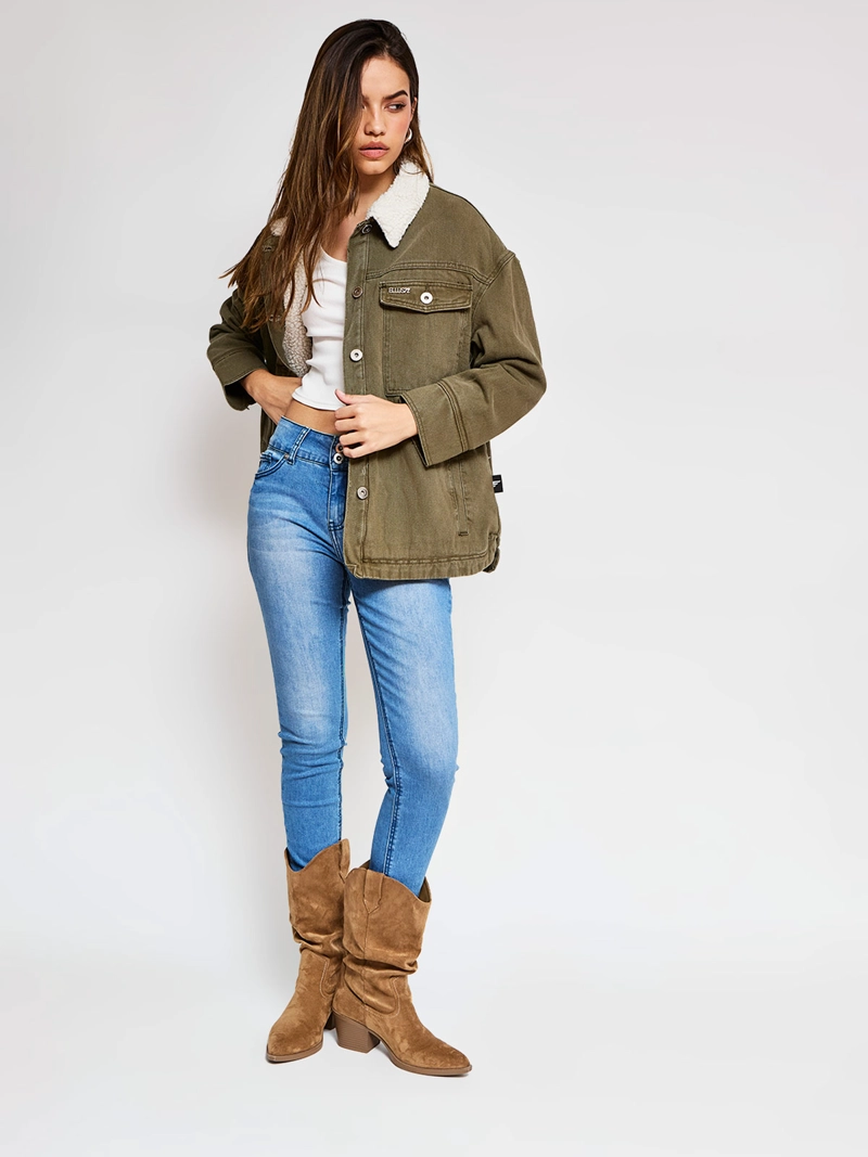 CHAQUETA MUJER ELLUS ALGODÓN  - 4