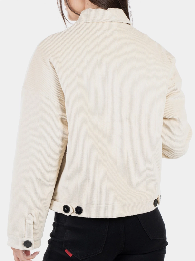 CHAQUETA MUJER ELLUS CORTA ALGODÓN - 2