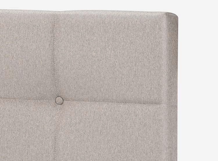 JUEGO DE DORMITORIO ROSEN CAMA EUROPEA DRIVEN SÚPER KING GRAFITO + SET ISSEY NIEBLA - 4