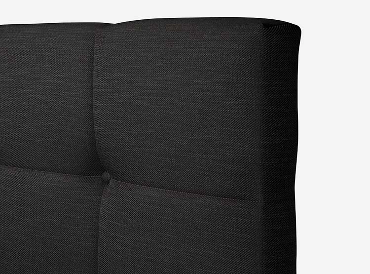 JUEGO DE DORMITORIO ROSEN CAMA EUROPEA DRIVEN SÚPER KING GRAFITO + RESPALDO ISSEY - 4