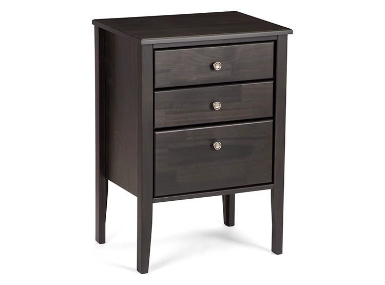 JUEGO DE DORMITORIO ROSEN CAMA EUROPEA TEMPO SÚPER KING GRAFITO + SET ISSEY NIEBLA - 3