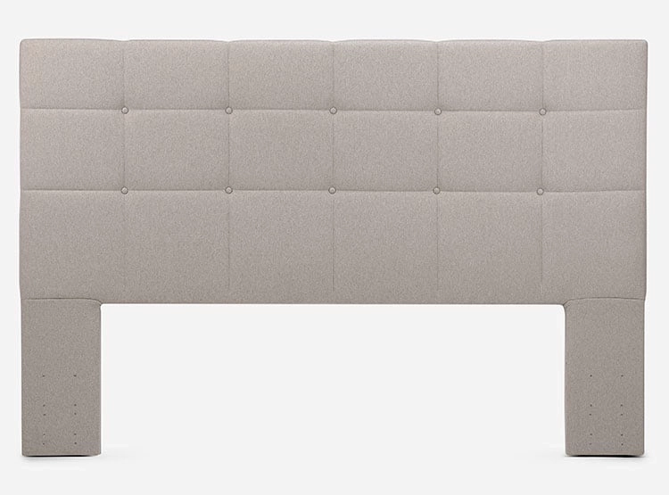 JUEGO DE DORMITORIO ROSEN CAMA EUROPEA TEMPO SÚPER KING GRAFITO + RESPALDO ISSEY NIEBLA - 3