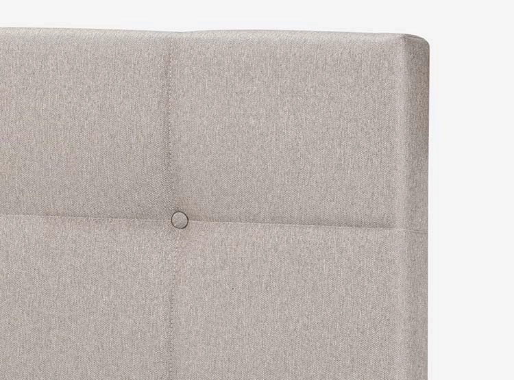 JUEGO DE DORMITORIO ROSEN CAMA EUROPEA TEMPO SÚPER KING GRAFITO + RESPALDO ISSEY NIEBLA - 5